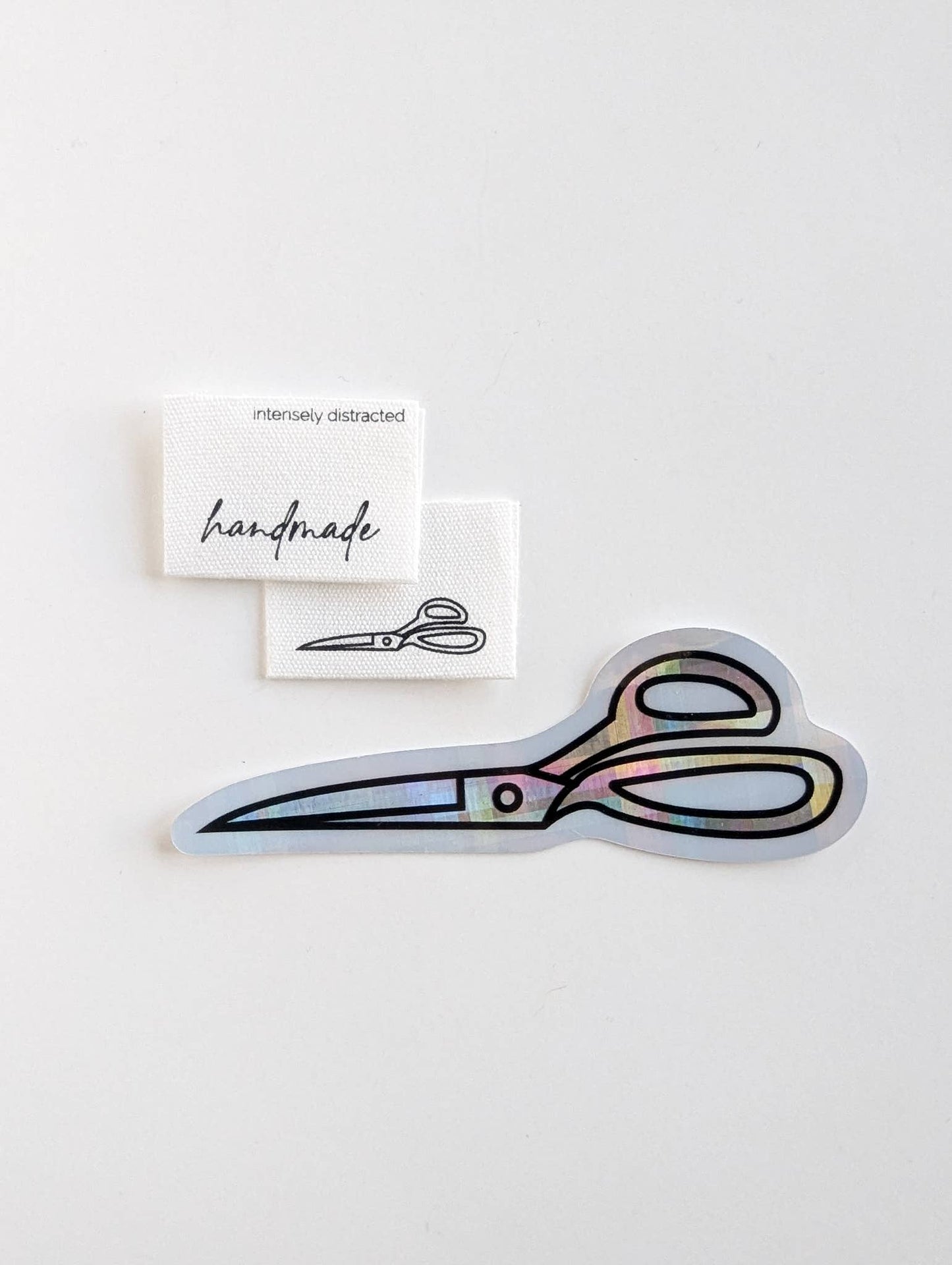 Scissors | Vinyl Holographic Sticker