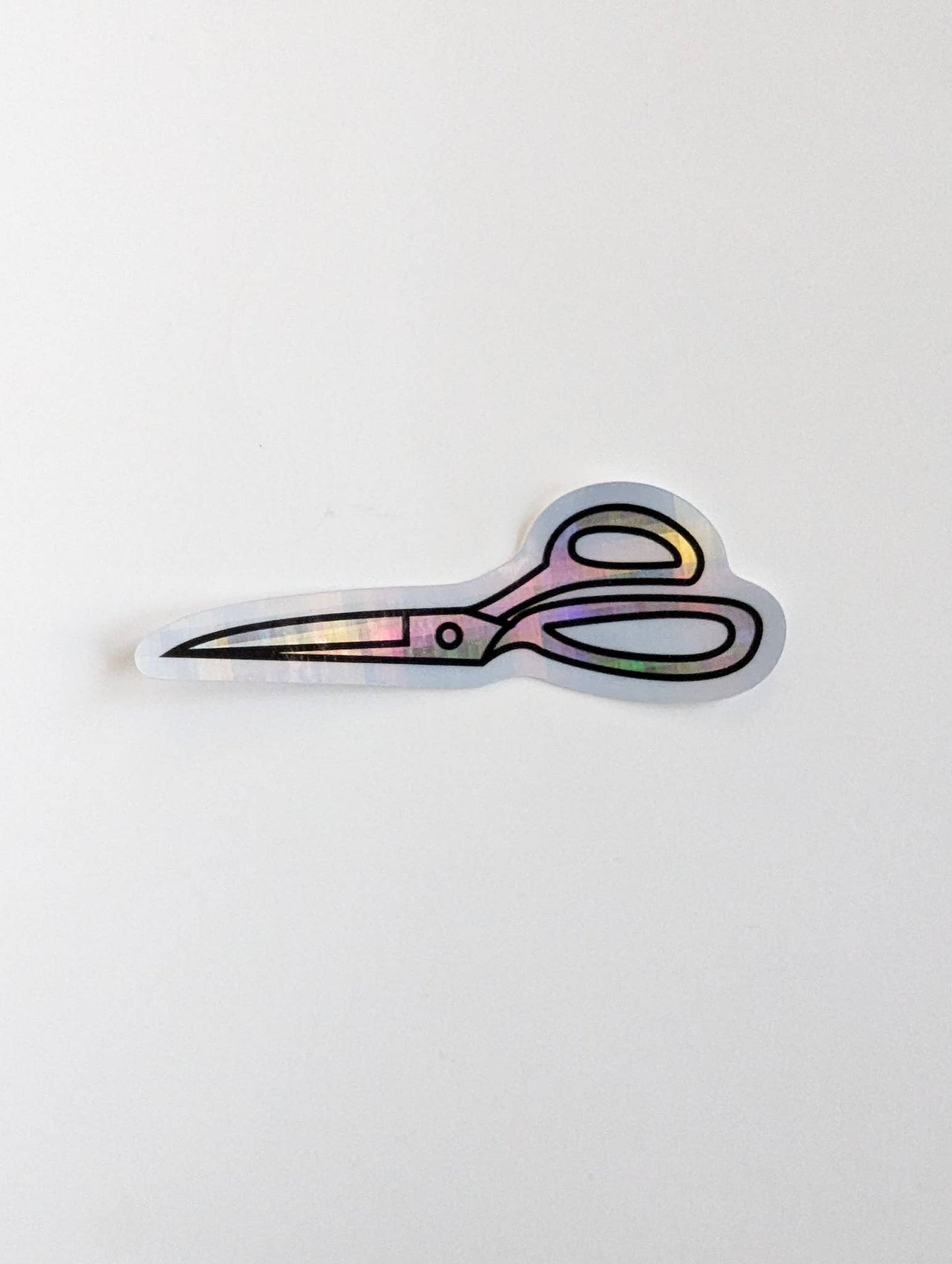 Scissors | Vinyl Holographic Sticker