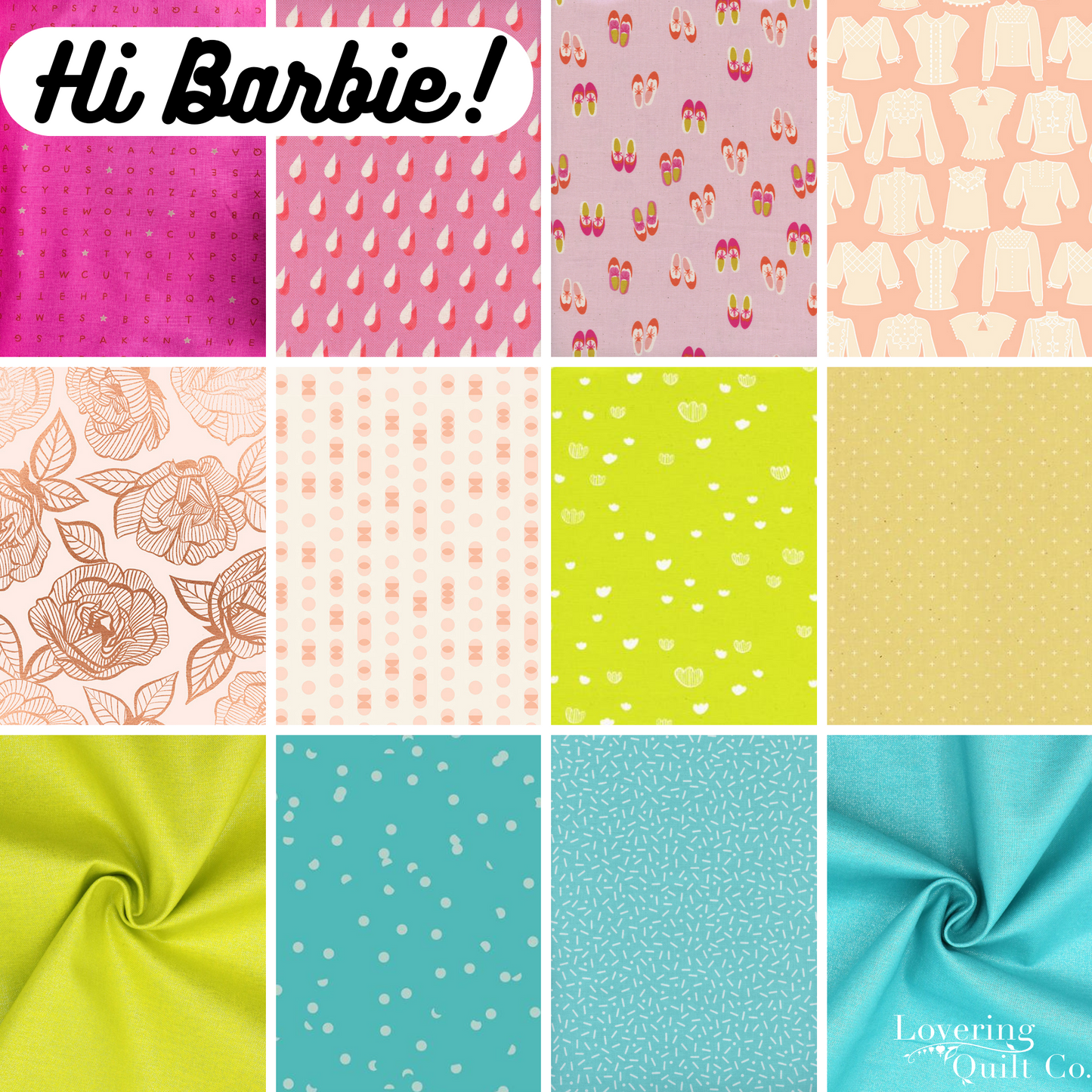 "Hi Barbie!" 12pc Bundle - Barbie Inspired Bundles