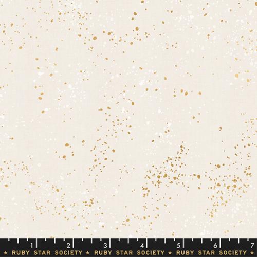 Metallic White Gold- Speckled
