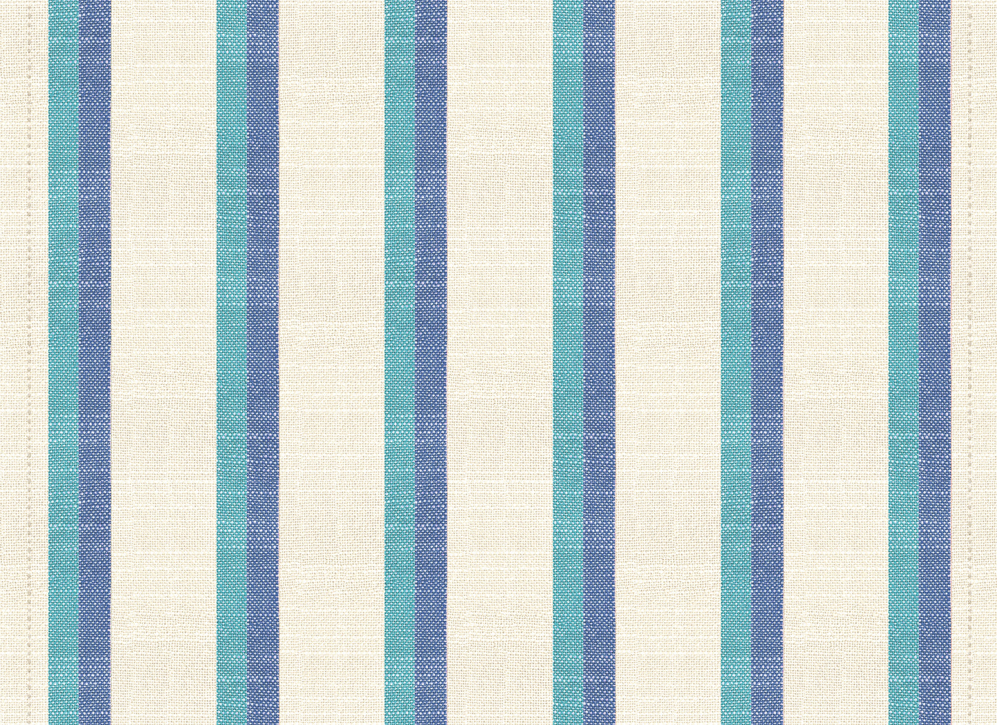 Jolie Toweling-Apron Stripe Blue