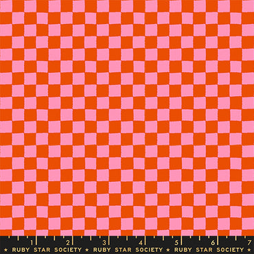 Block Print in Warm Red - 1800 Calico