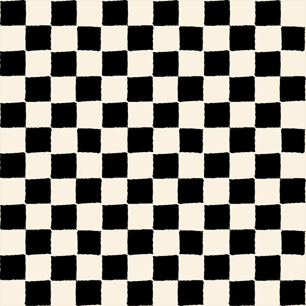 Block Print in Black - 1800 Calico