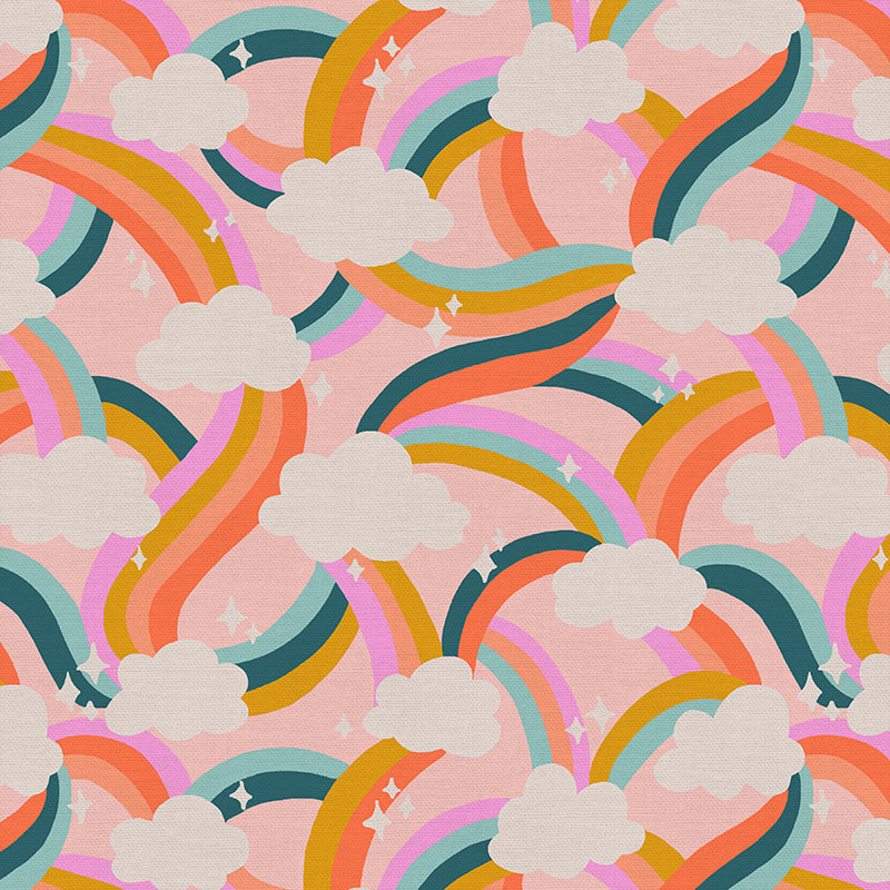 Rainbows & Clouds Sweet- Dino Daydreams