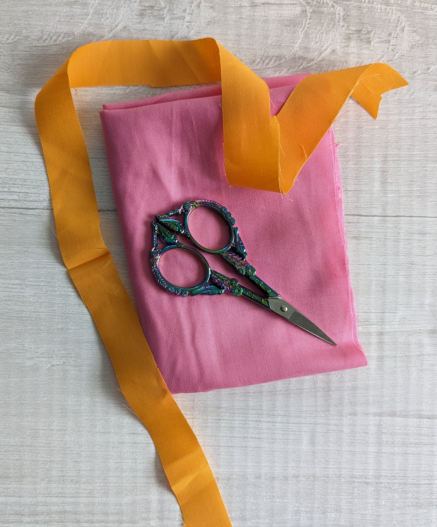Rainbow Vintage inspired scissors