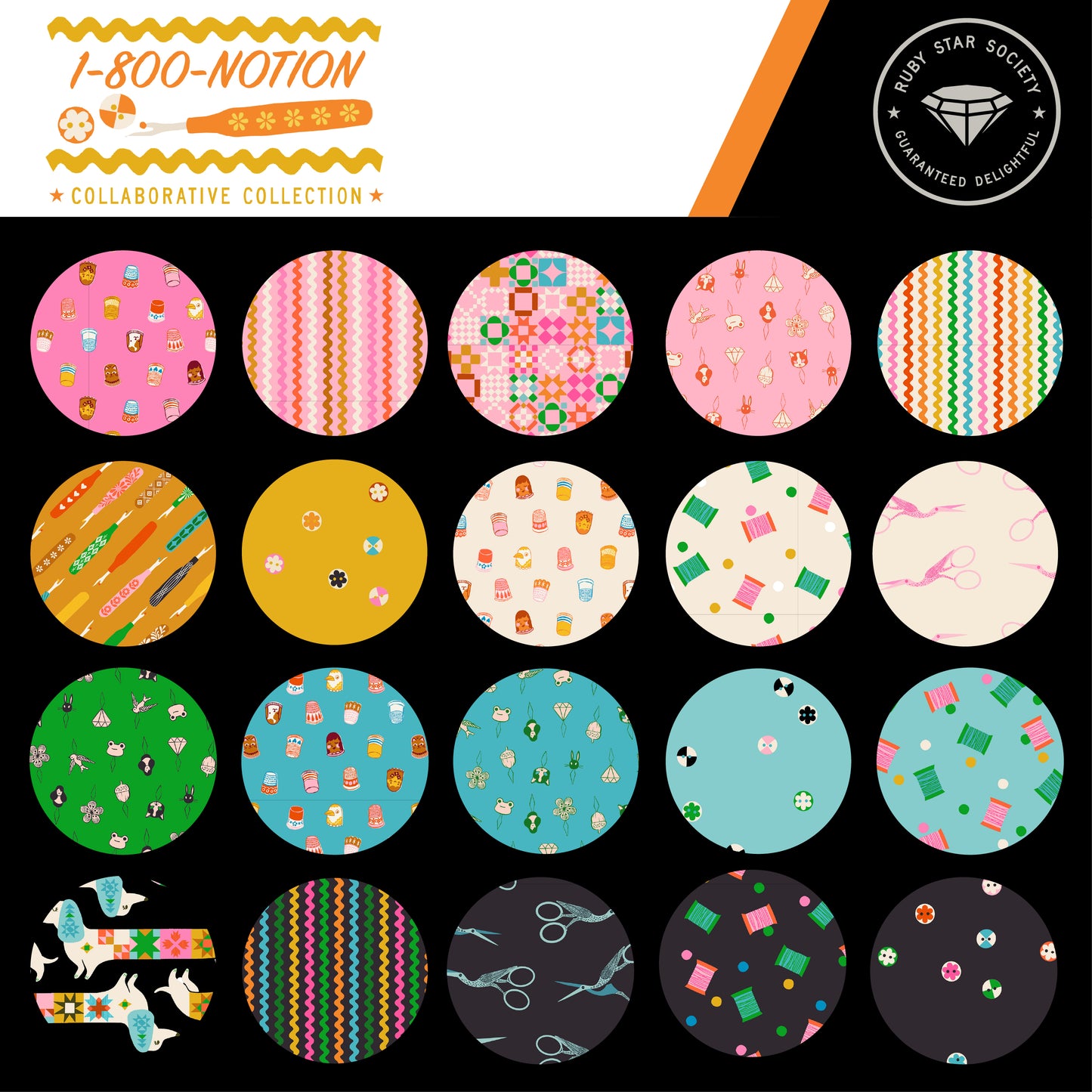 1800 Notion 29 Fat Quarter Bundle