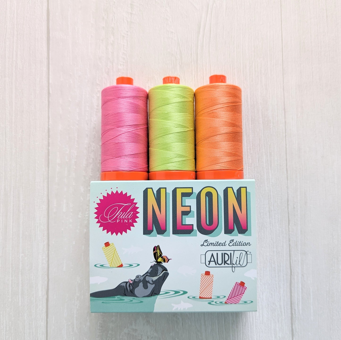 Tula Pink Neon Aurifil - Set of 3