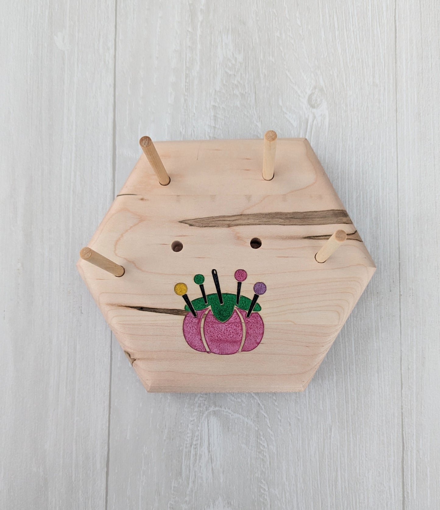 Spool Fool Tomato Pincushion - KVB