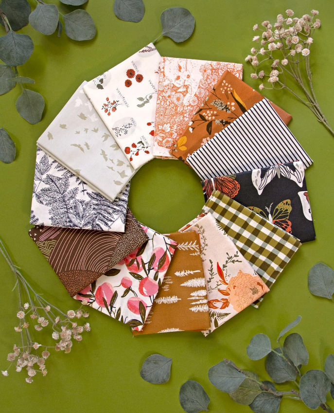 The Season of Tribute - Roots of Nature - Fat Quarter Bundle