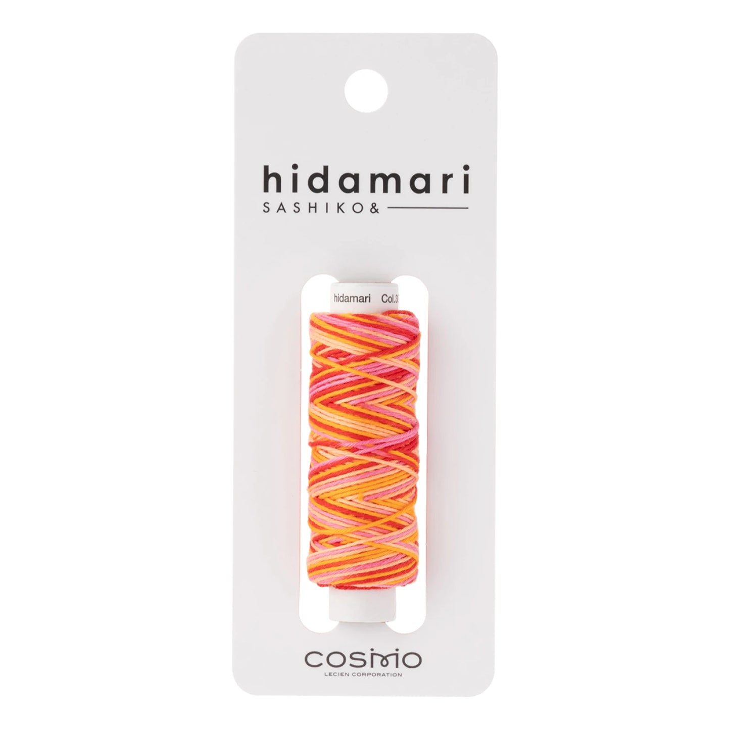 Hidamari Sashiko Thread - Tequila Sunrise (30m)