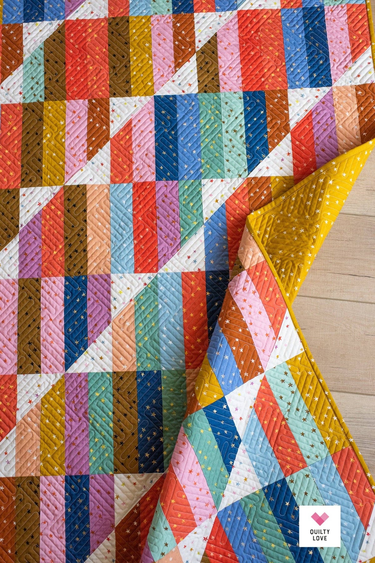 Happy Stripes Printed PAPER pattern