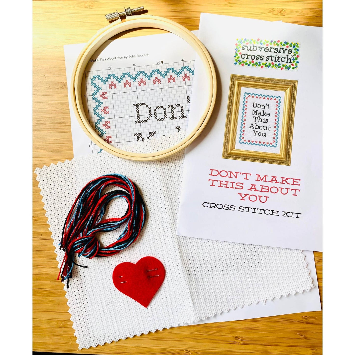 Please Don't Do Coke In The Bathroom Cross Stitch Kit