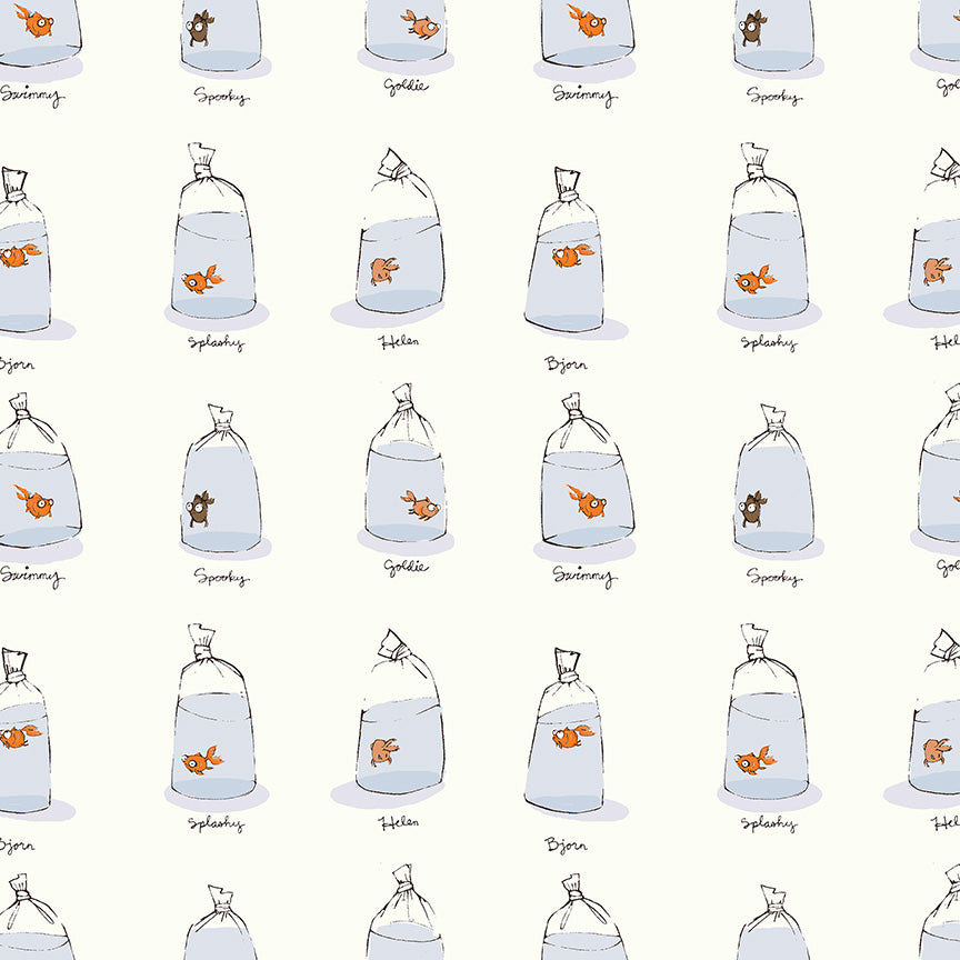 PREORDER Goldfishes in Bags - Heather Ross Favorites