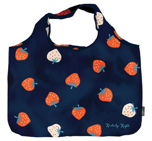 Strawberry Pocket Shopper by Meori