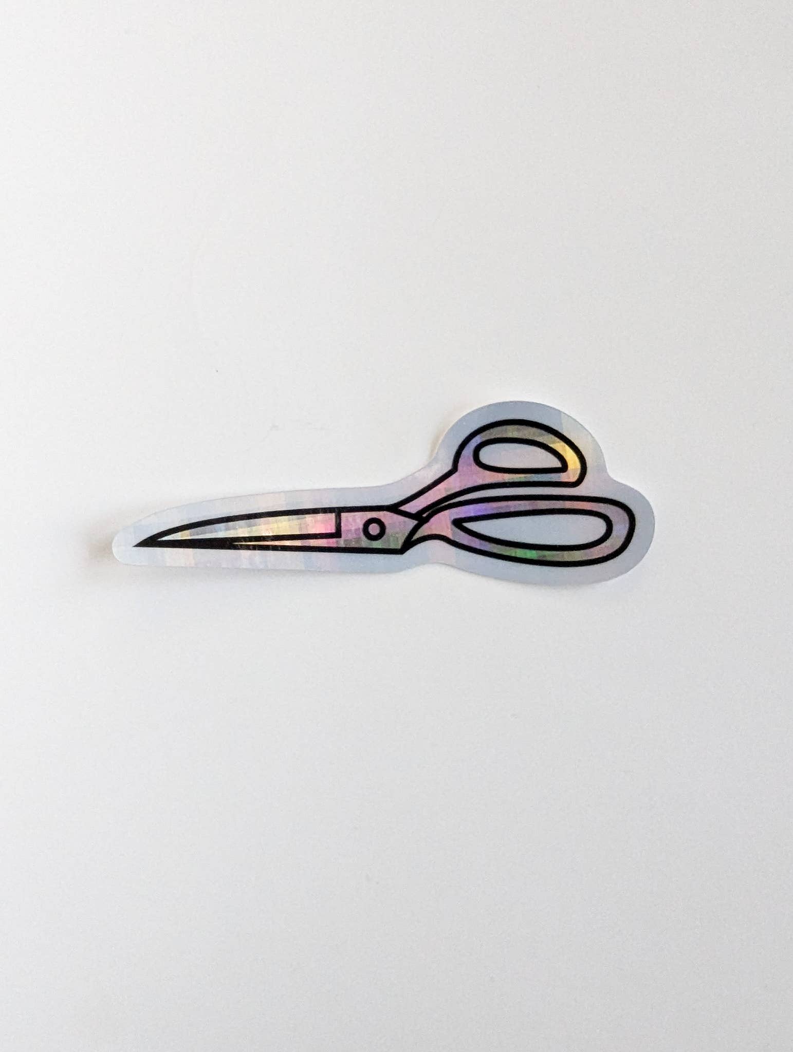 Scissors | Vinyl Holographic Sticker