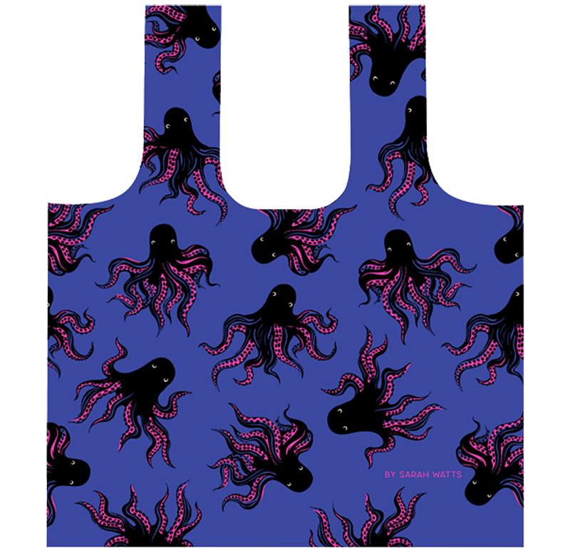 Octopus Mystery Food Pocket Shopper by Meori