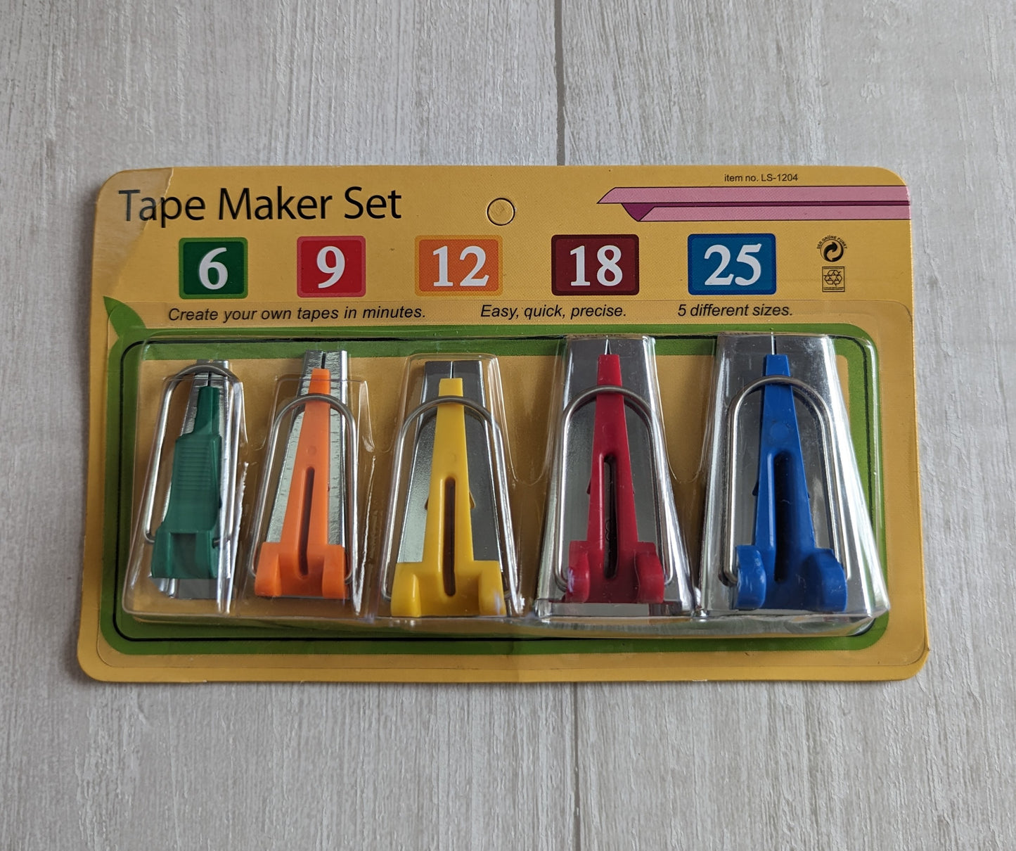 Bias Tape Maker Set