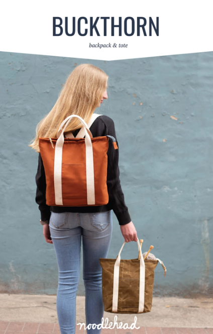 Buckthorn Backpack Noodlehead Paper Pattern