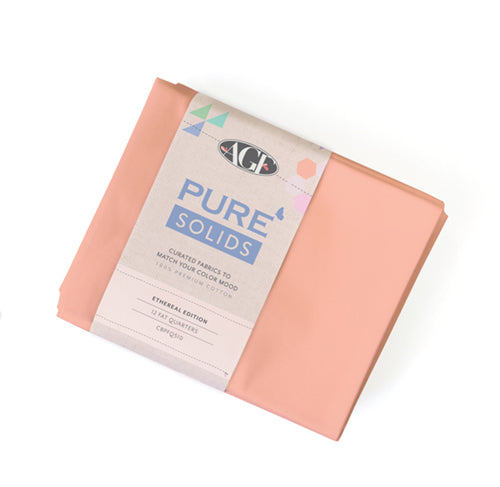 Ethereal Edition 12 Fat Quarter Bundle - AGF Pure Solids