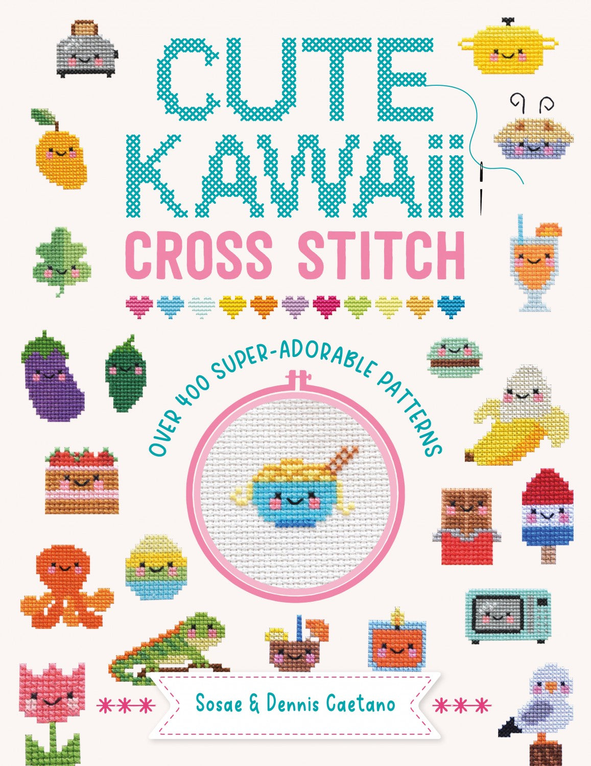 Cute Kawaii Cross Stitch Book