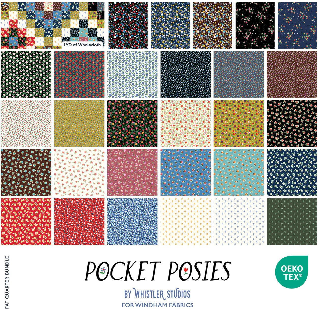 Pocket Posies 30 Fat Quarter Bundle