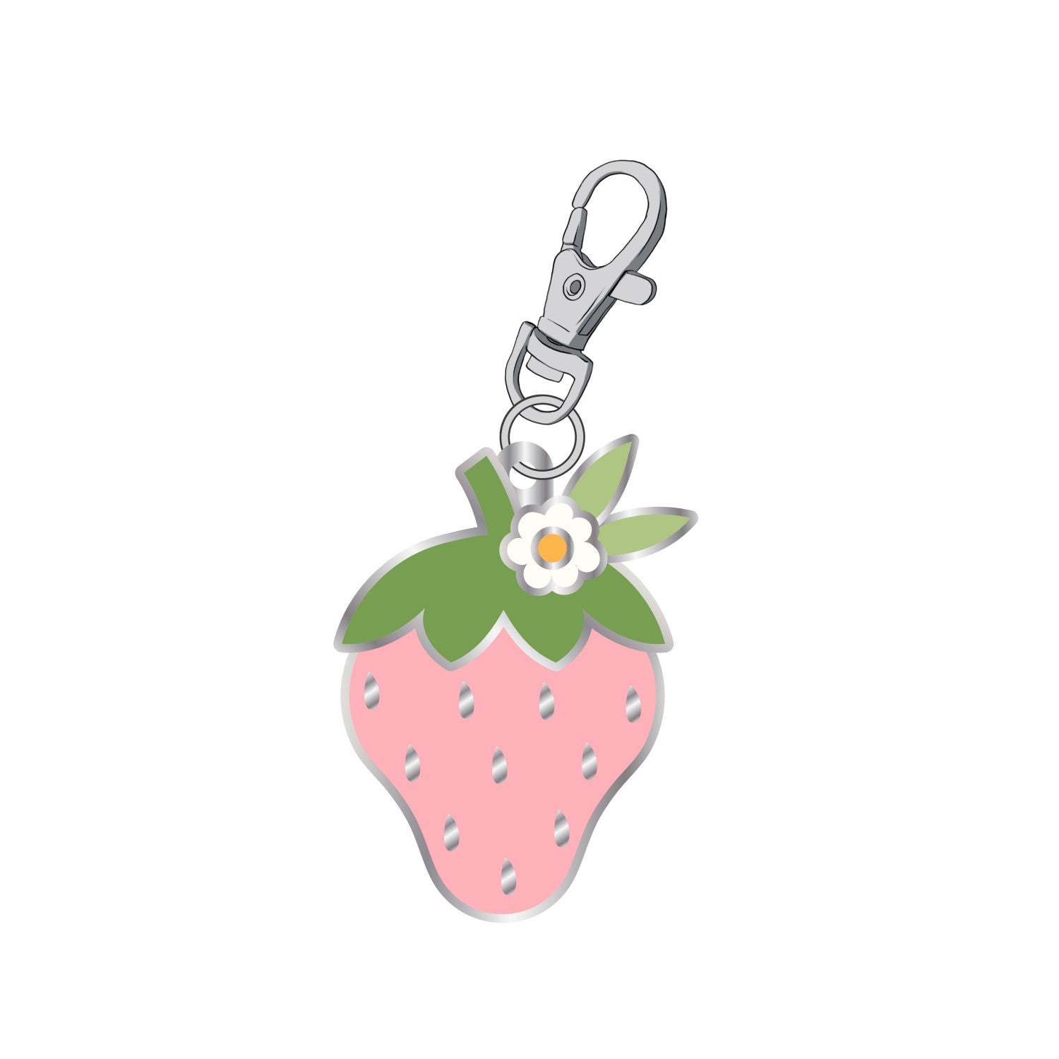 Strawberry Zipper Pull - Lori Holt Cookbook