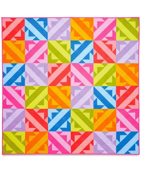 Papered Blooms Quilt Kit - The Quilting Book