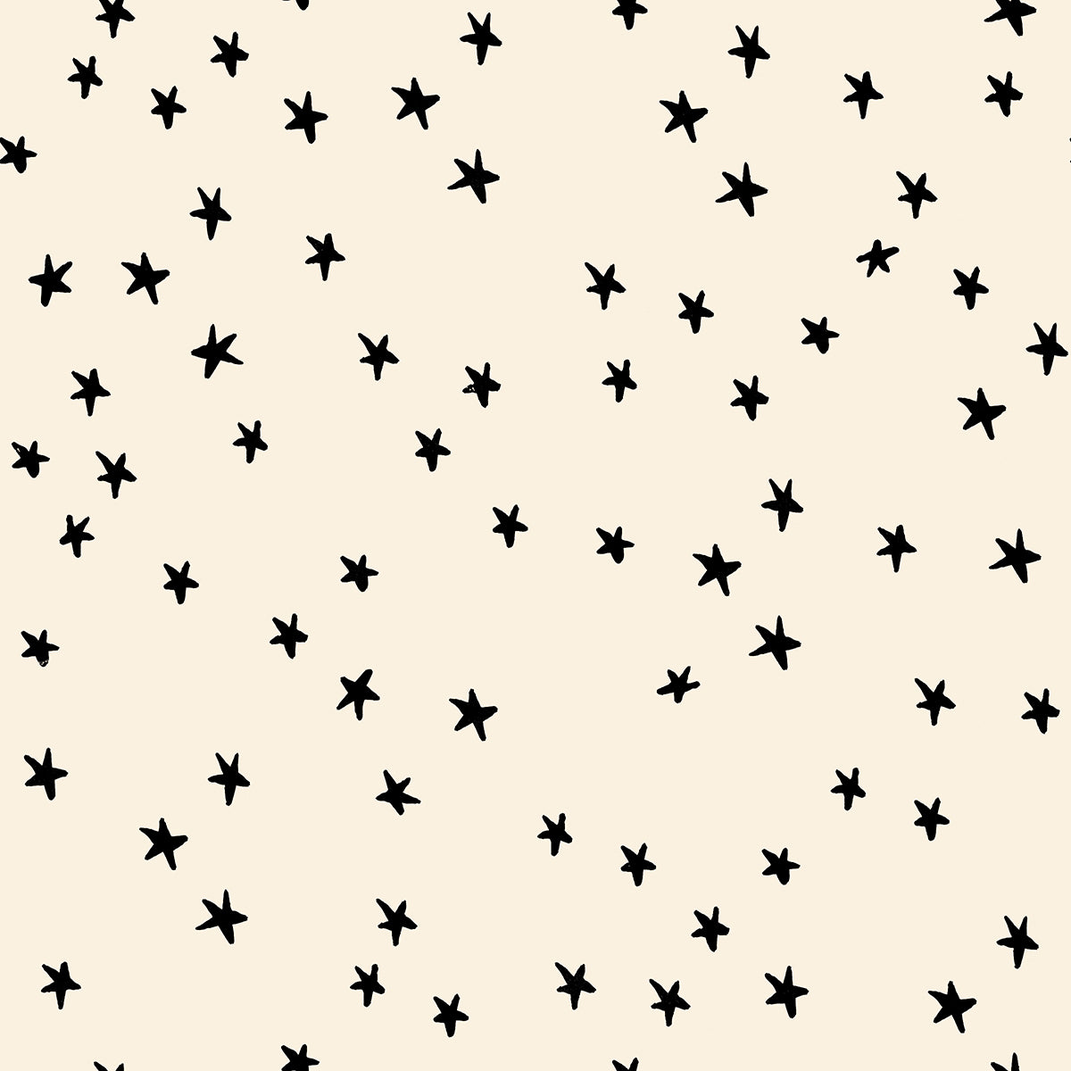 Black on Natural - Starry