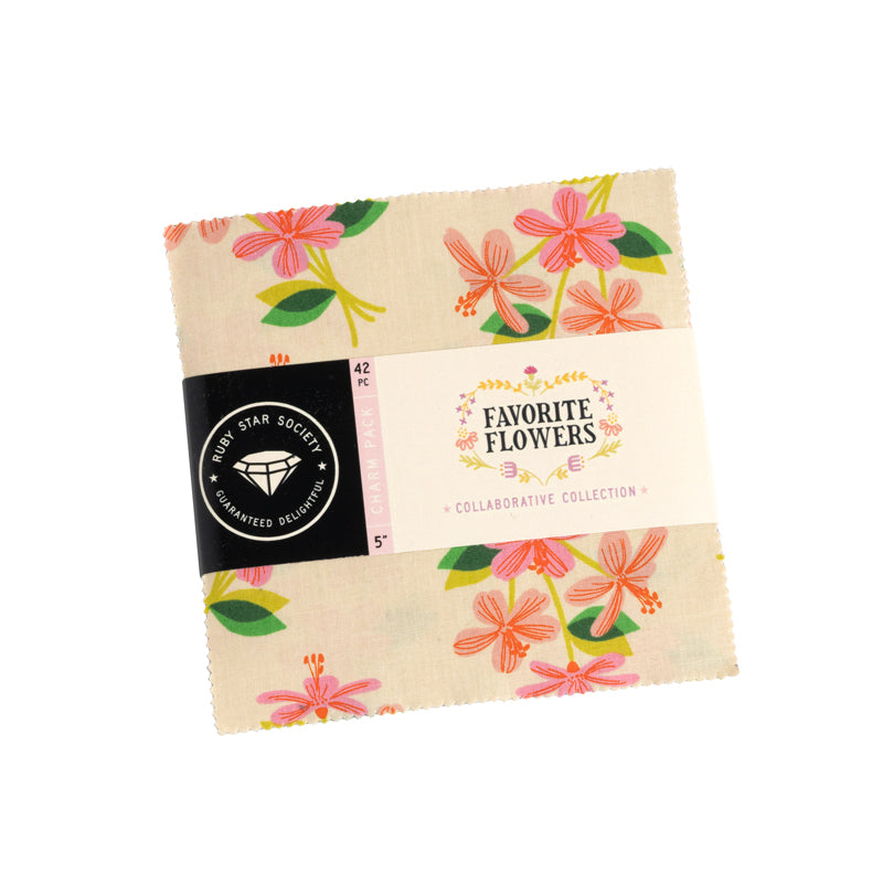 Favorite Flowers Charm Pack