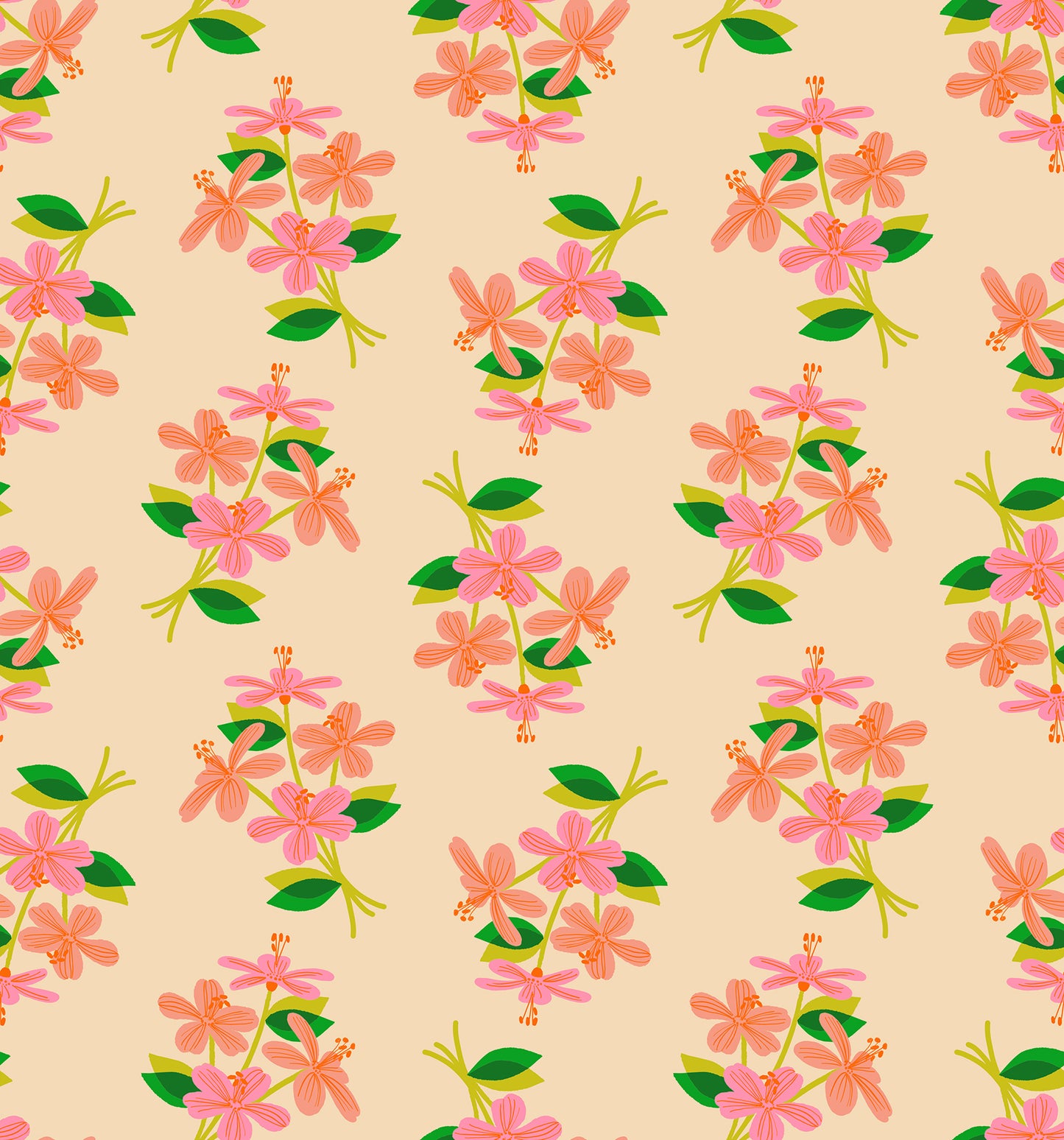 Nosegay Vintage Paper - Favorite Flowers