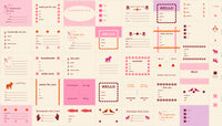 Thanks I Made it! Pink Panel - 1800 Calico