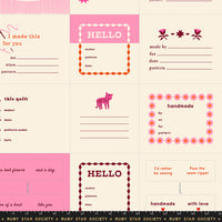 Thanks I Made it! Pink Panel - 1800 Calico