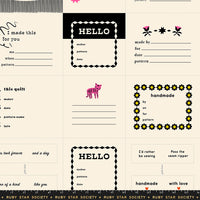Thanks I Made it! Black Panel - 1800 Calico