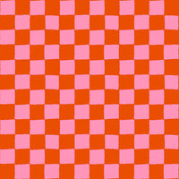 Block Print in Warm Red - 1800 Calico