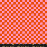 Block Print in Warm Red - 1800 Calico