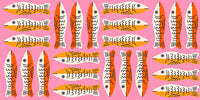 Little Sardines in Lucky Pink - 1800 Calico