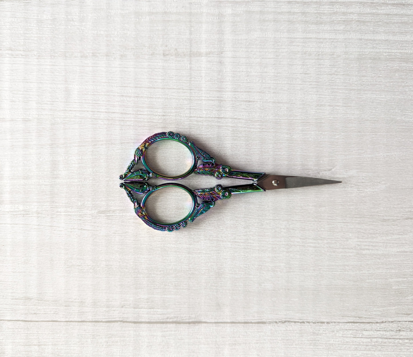 Rainbow Vintage inspired scissors