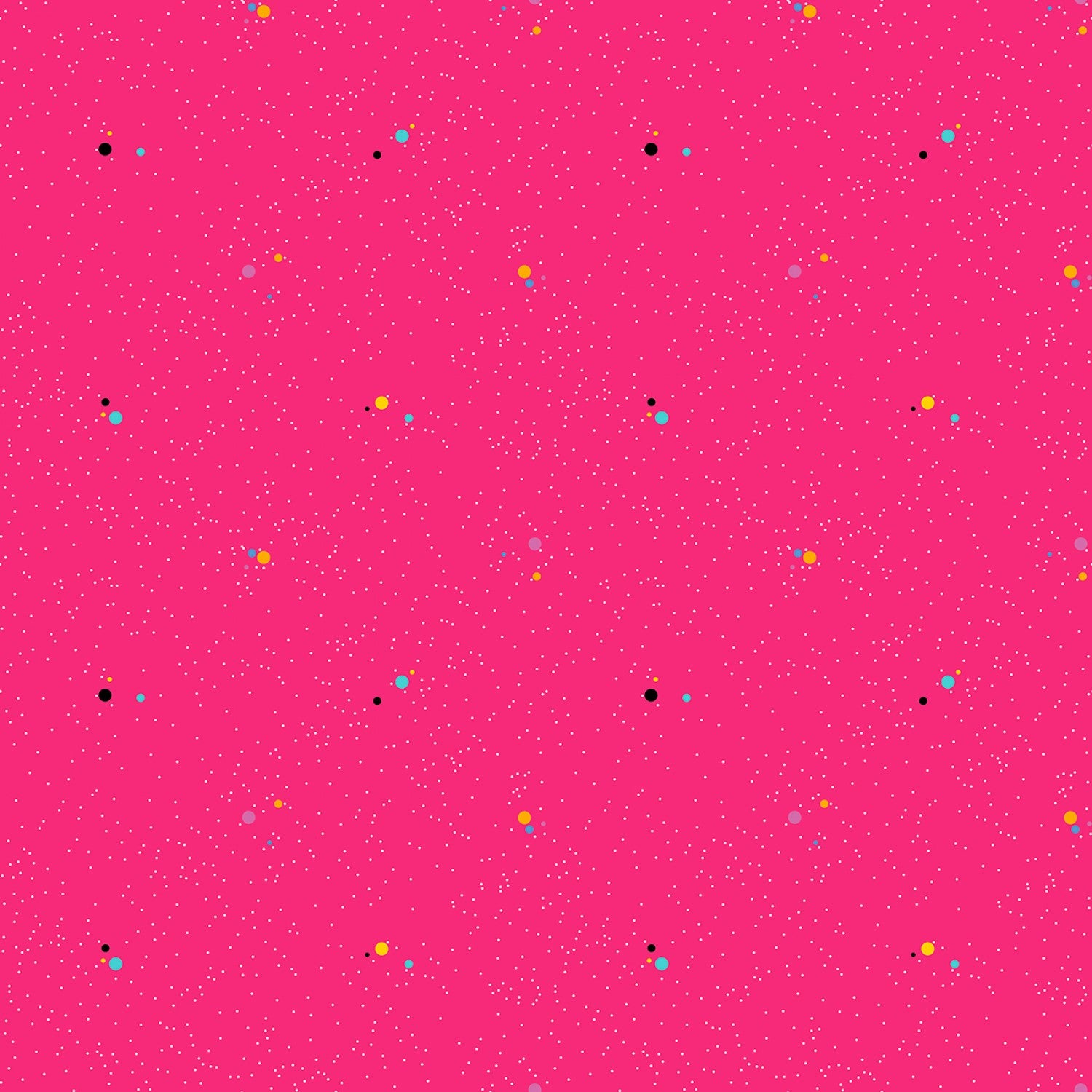 Hot Pink - Color Wall Dots