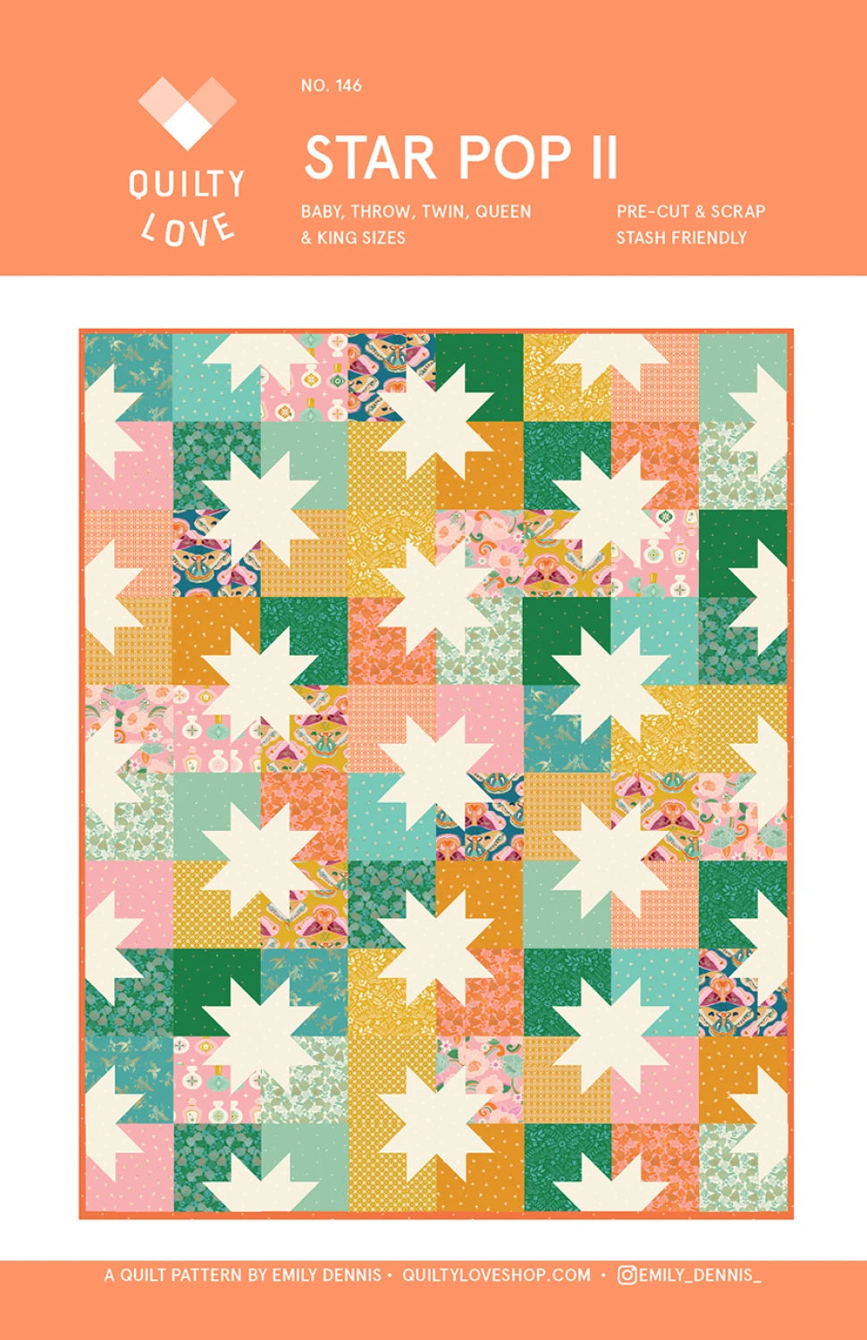 Star Pop II Emily Dennis Paper Pattern