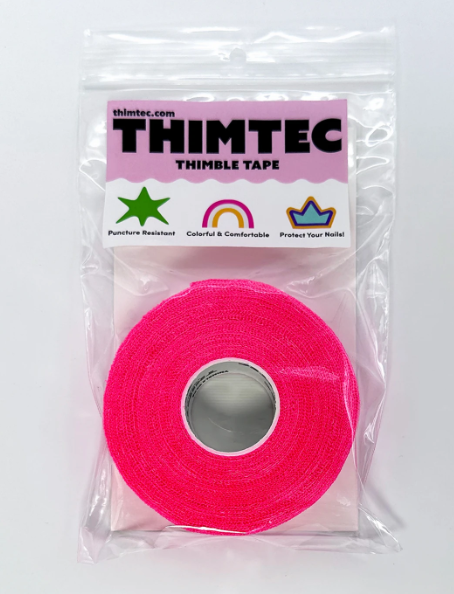 Thimtec Thimble Tape - Neon Flamingo