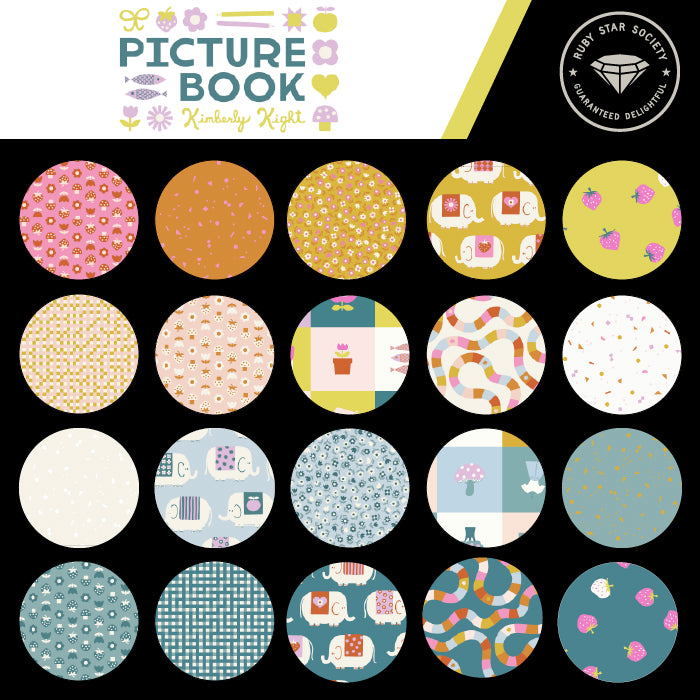 Picture Book 26 Fat Quarter Bundle