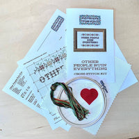 I'm Coming to the Cottage Deluxe Cross Stitch Kit