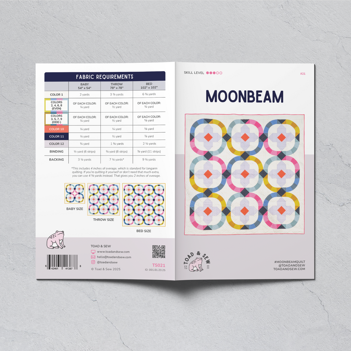 Moonbeam - Paper Pattern