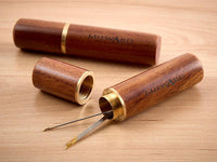 Milward Rosewood needle travel case