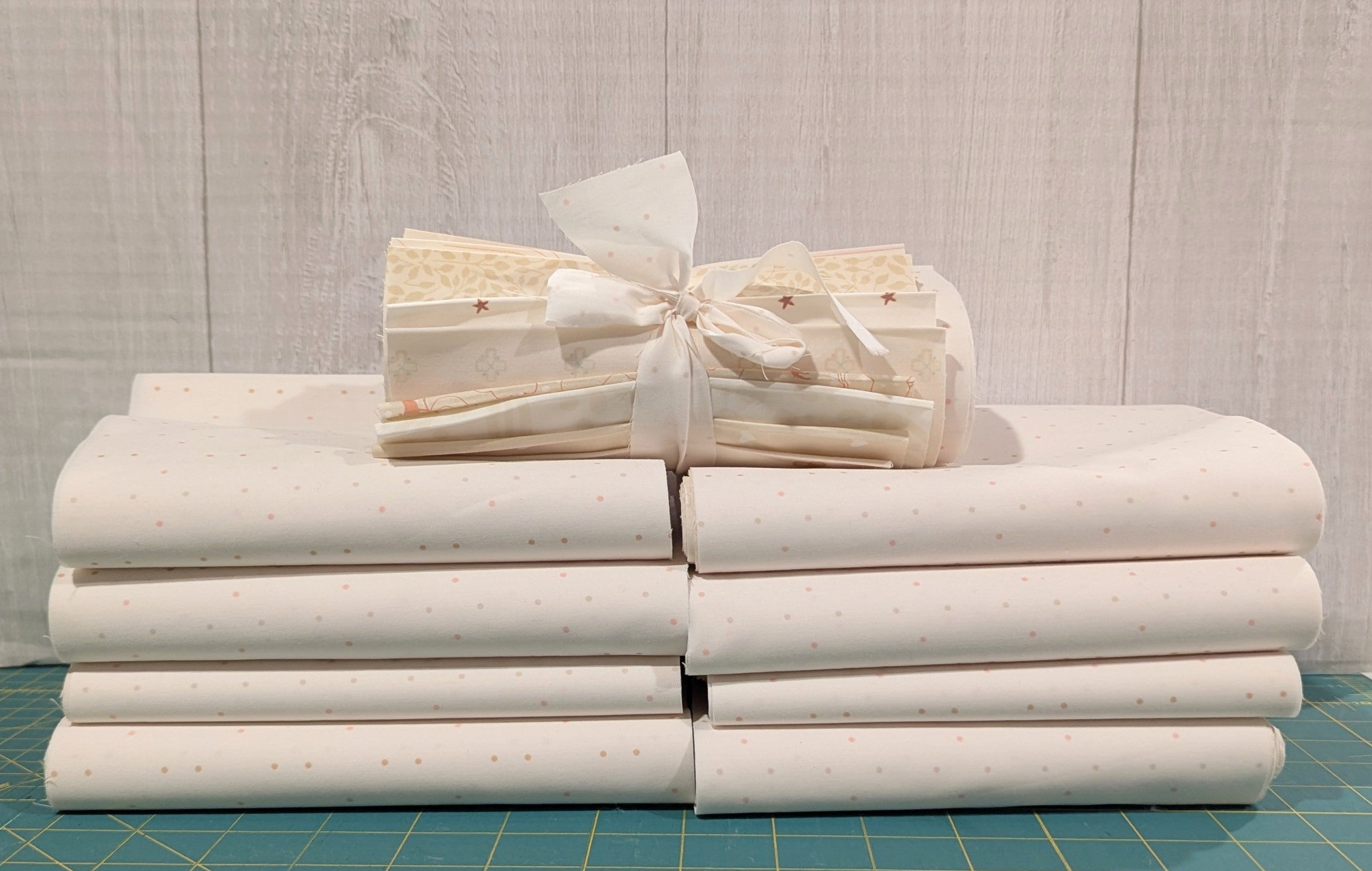 Warm Cozy Creme LV Scrappy Roll