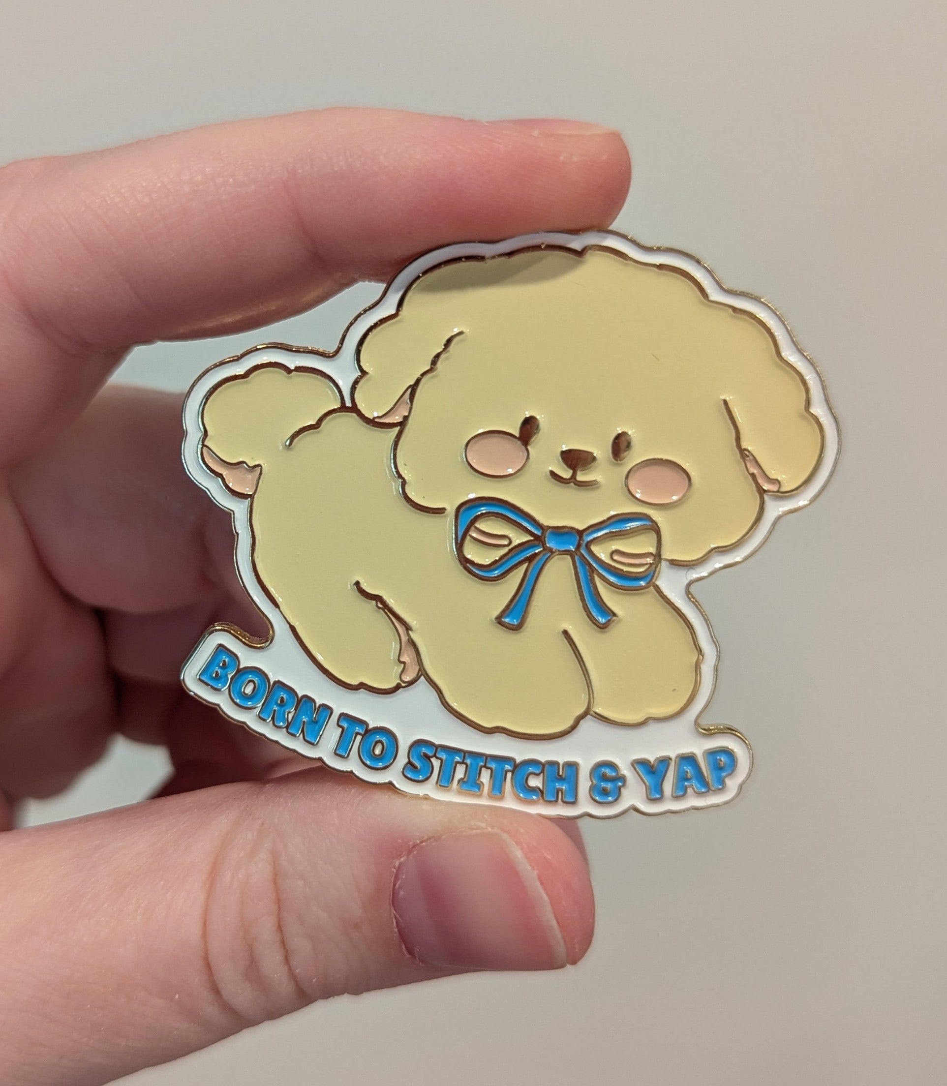 Stitch & Yap Dog Needle Minder