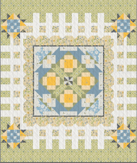 Garden Gate Quilt kit ft. Potager by Sharon Holland