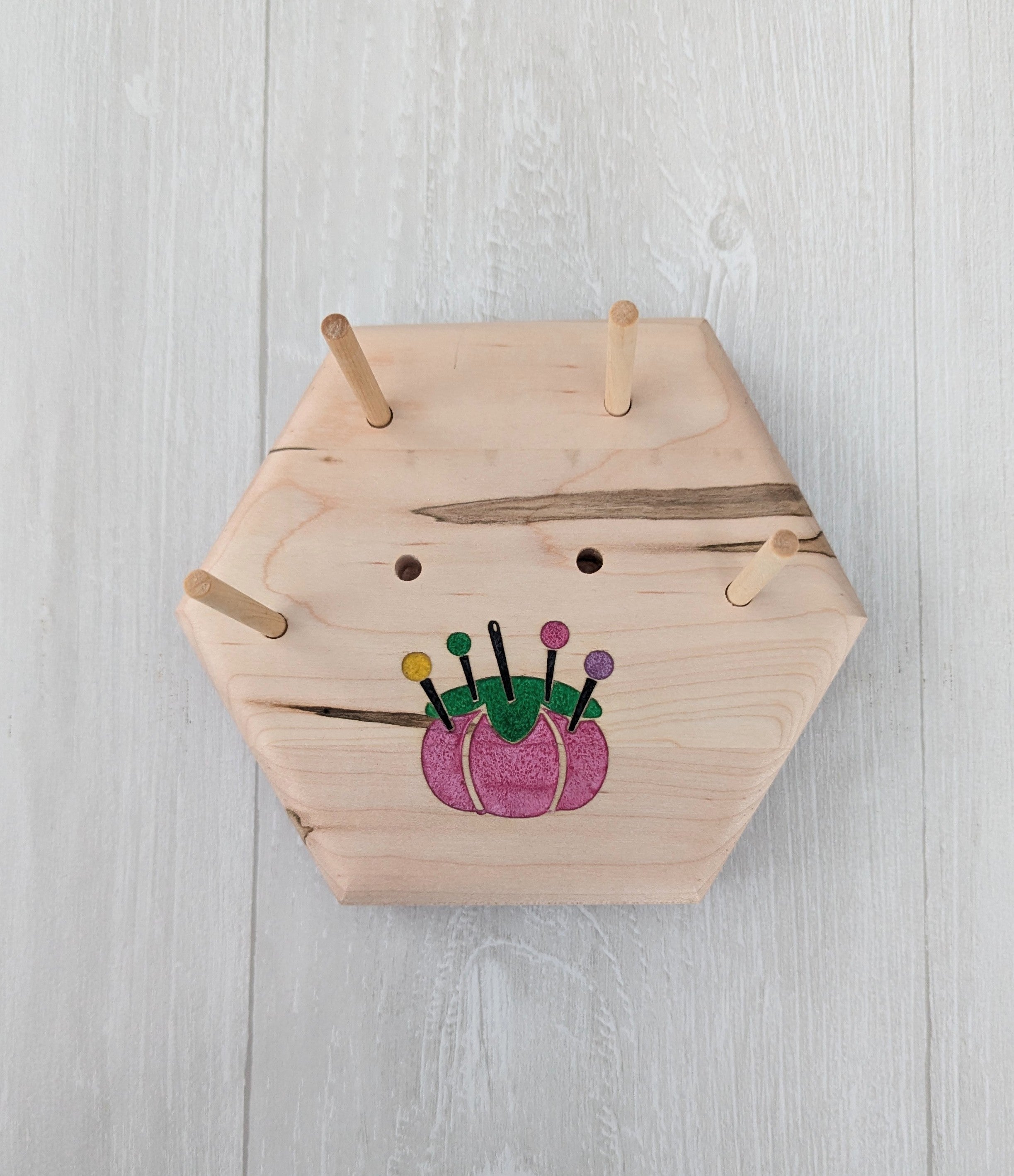 Spool Fool Tomato Pincushion - KVB