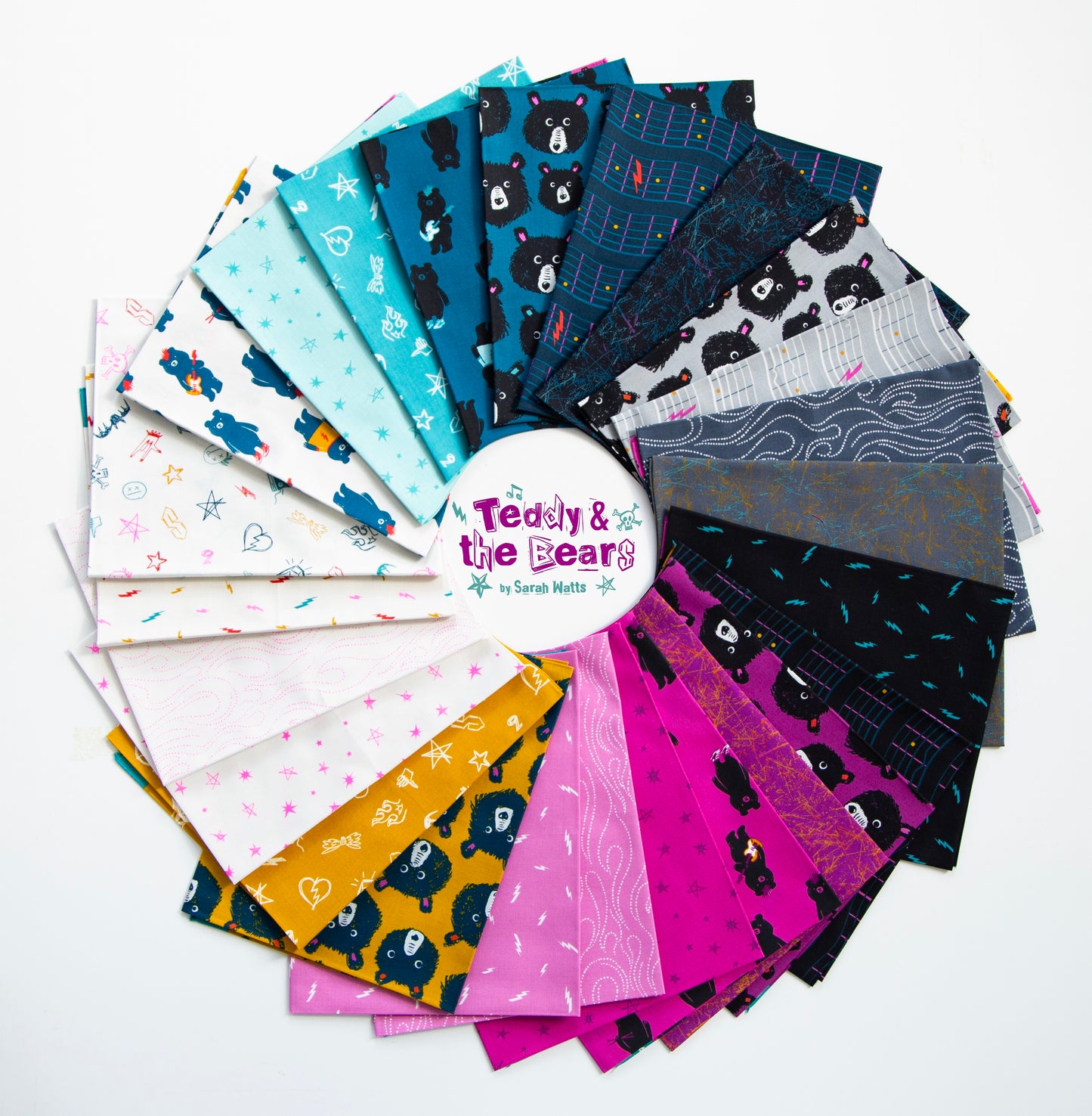 Teddy & the Bears 25 Fat Quarter Bundle