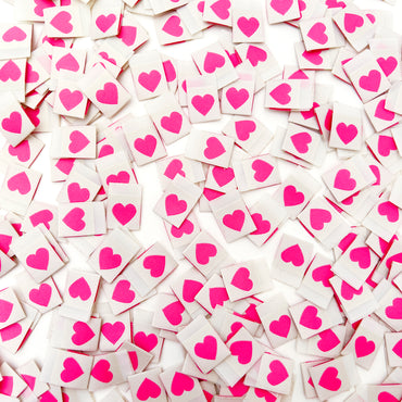 Pink Heart Sarah Hearts Labels